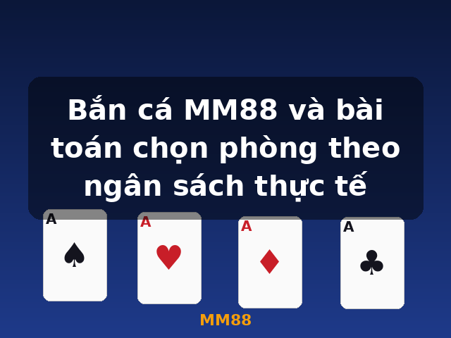 Bắn cá MM88 và bài toán chọn phòng theo ngân sách thực tế - MM88