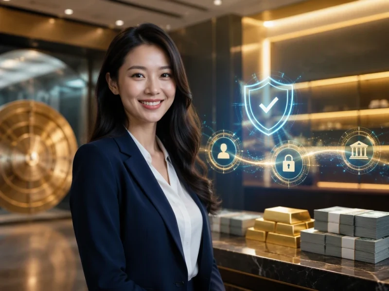 Minh hoạ người dùng đang kết nối với kênh dịch vụ chính thức qua các nút giao diện được xác minh, thể hiện sự an tâm và minh bạch