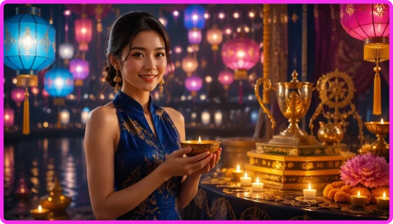 Người dùng xem trực tiếp trên điện thoại trong không gian xem hiện đại